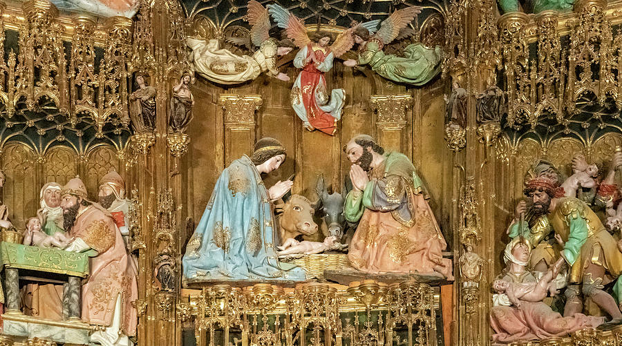 Detail on the High Altar Photograph by Betty Eich