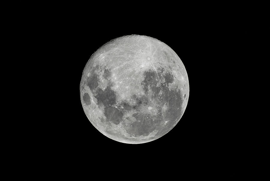 Detailed Full Moon - First for 2023 Photograph by Danniielle O'Connor ...