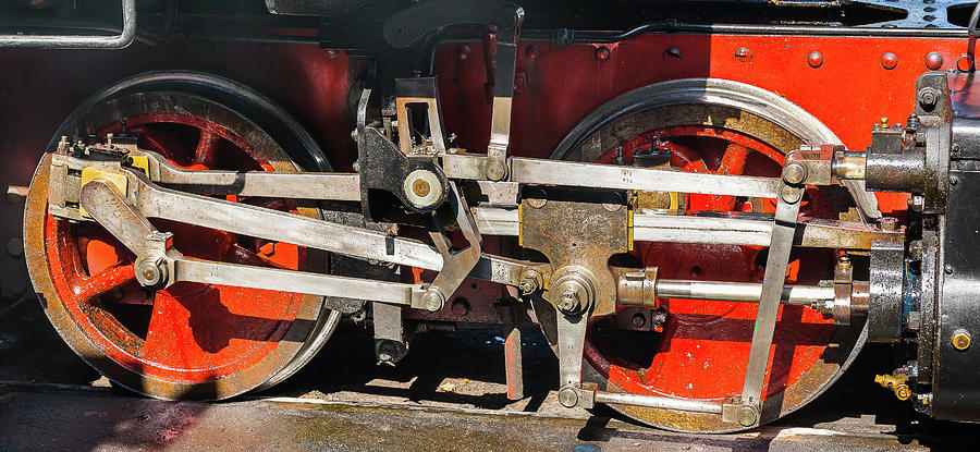 Details of an old steam locomotive - 01 Photograph by Paul MAURICE