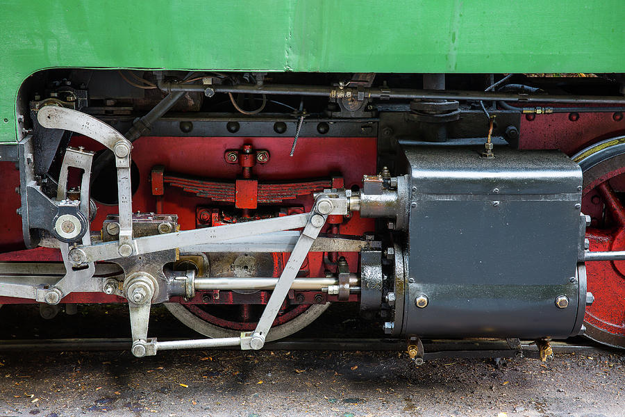 Details of an old steam locomotive - 02 Photograph by Paul MAURICE
