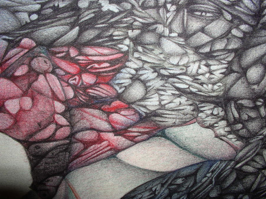 detailThe Self Tormentor Drawing by Jack Dillhunt