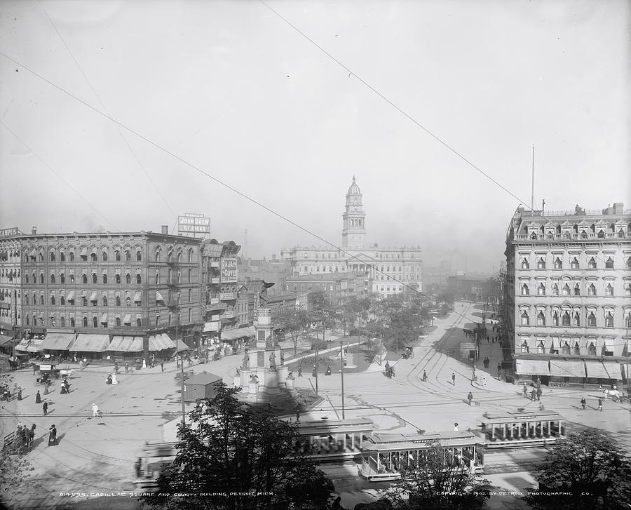 Detroit, 1902 Photograph by A Z Fine Art America