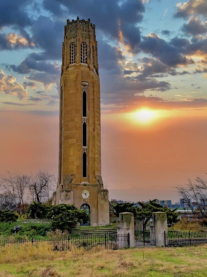 Detroit Belle Isle Tower V2 Photograph by Michael Thomas