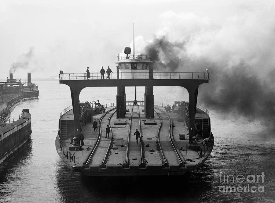 Detroit Ferry, c1905 Photograph by Granger