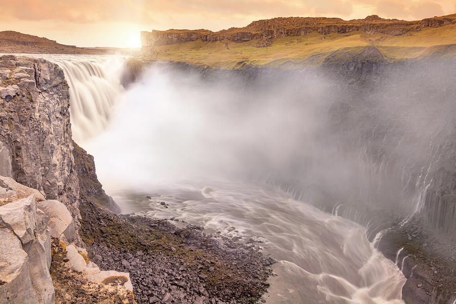 Dettifoss waterfall Photograph by Giovanni Allievi