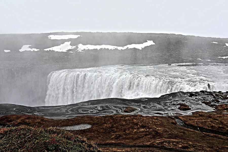 Dettifoss Waterfall Iceland Photograph by Richard Krebs