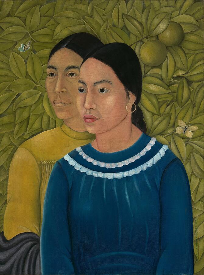 Deux femmes-Salvadora et Herminia - Frida Kahlo Digital Art by Samuel HUYNH Deux femmes-Salvadora et Herminia - Frida Kahlo Digital Art by Samuel HUYNH