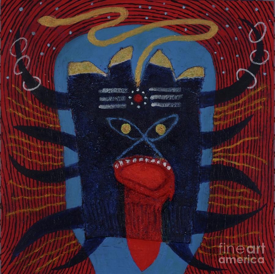 Deva 35 - Kali Painting by Barry Fishman - Fine Art America