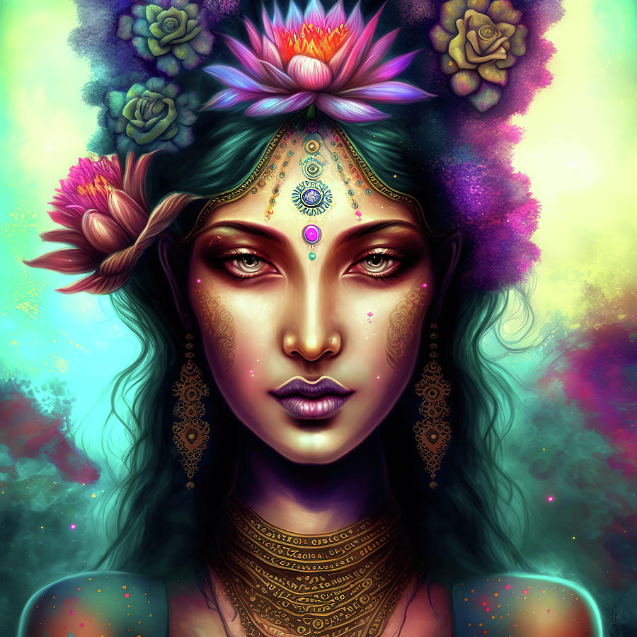 Devi Digital Art by Niko Williams - Fine Art America