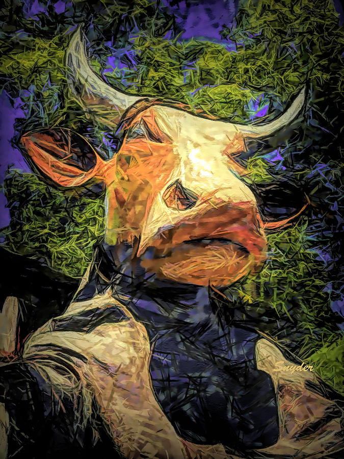 Devil Bull of Wall Street Digital Art by Floyd Snyder
