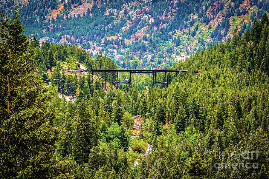 Colorado Rockies Photograph - Devils Gate High Bridge by Jon Burch Photography