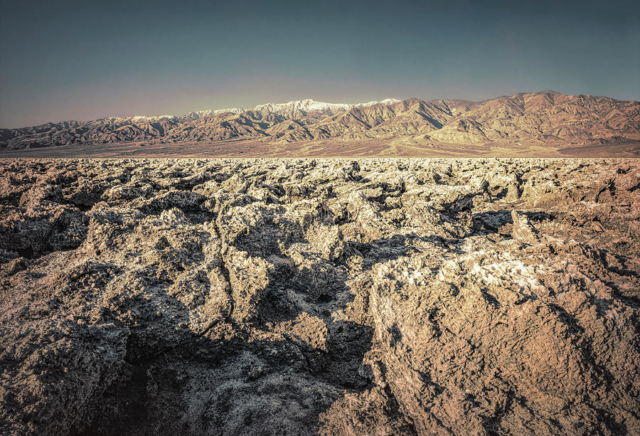 Devils Golf Course Death Valley National Park Photograph