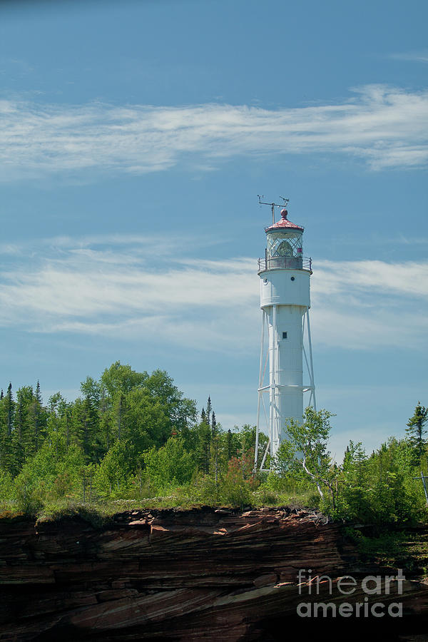 Devils Island Lighthouse Photograph by Rich S