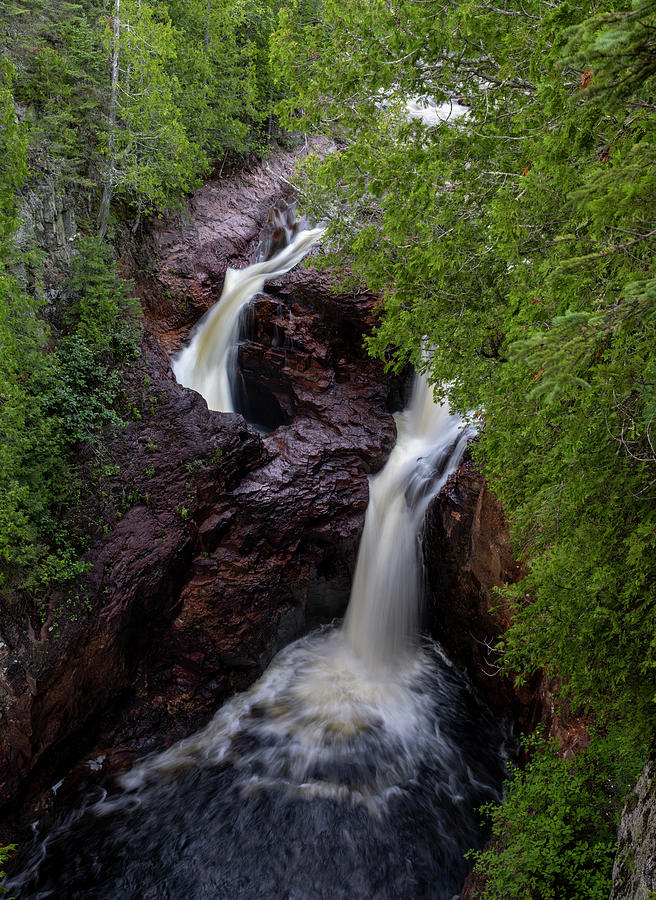 Devils Kettle Waterfall Minnesota Photograph by Dan Sproul
