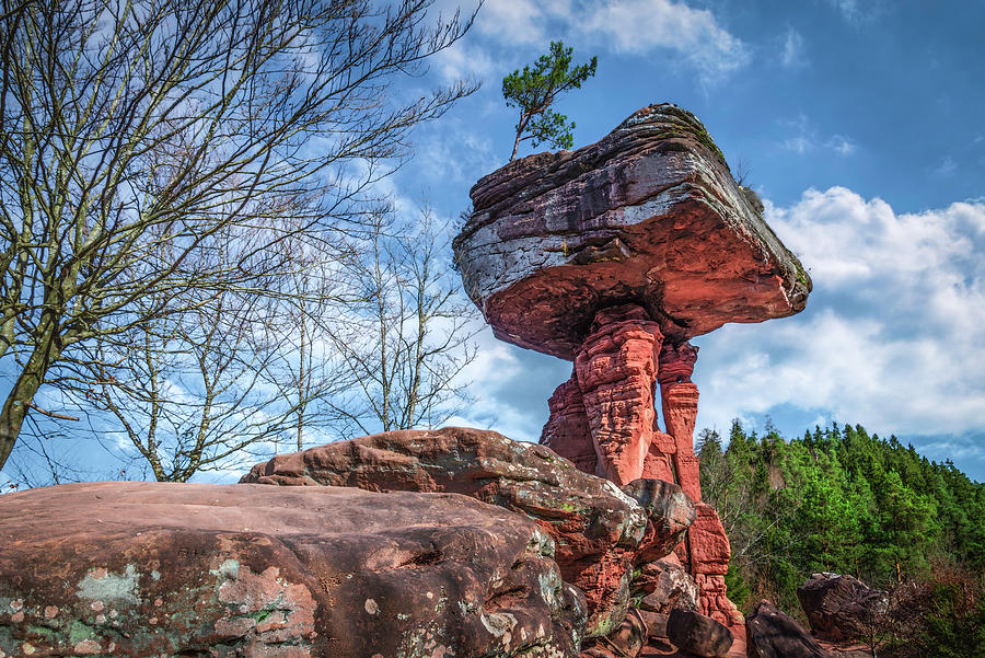 Devil's Table Rock Formation Photograph by Brian Ellis | Pixels