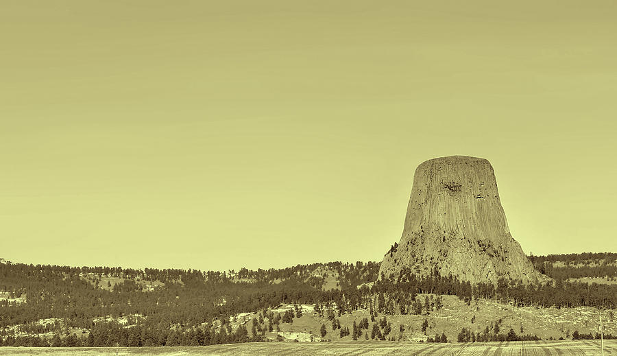 Devils Tower 101721 Photograph by Cathy Anderson
