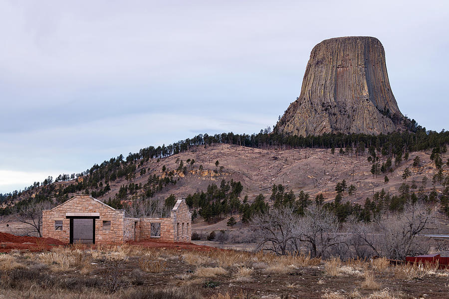 Devils Tower Photograph by Donald Tredinnick Devils Tower Photograph by Donald Tredinnick