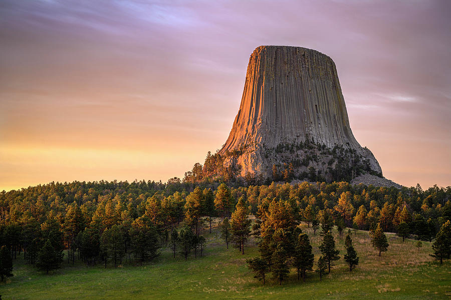 Devils Tower Photograph by Greg Vaughn - Fine Art America