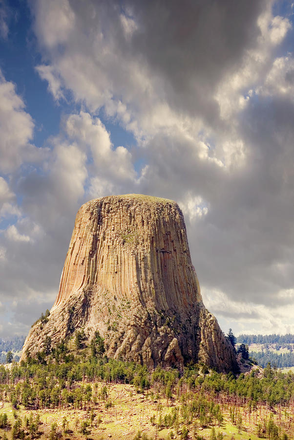 Devils Tower National Monument Wyoming Photograph by Bob Pardue