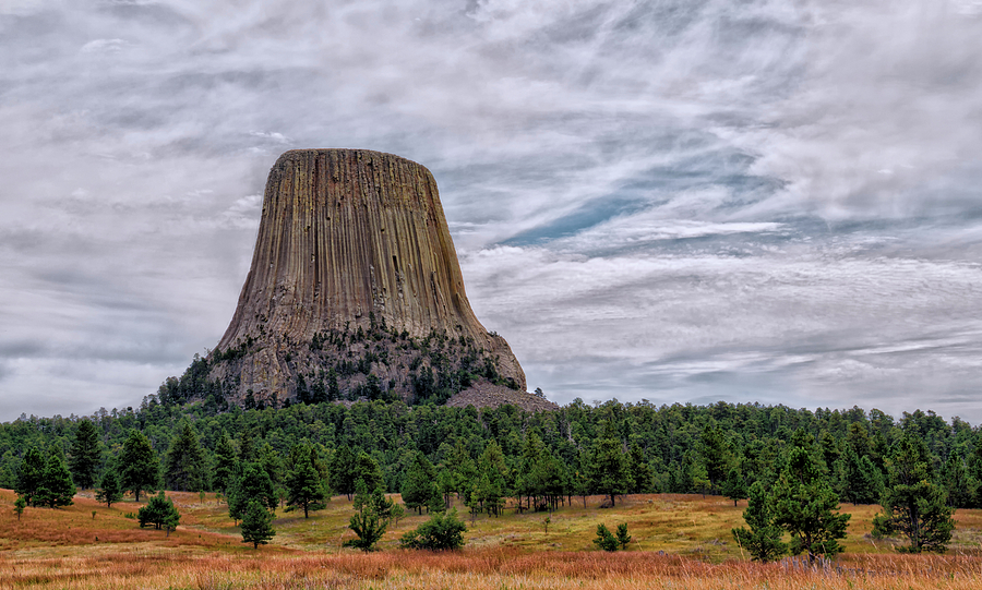 Devils Tower Wyoming Photograph by Loree Johnson