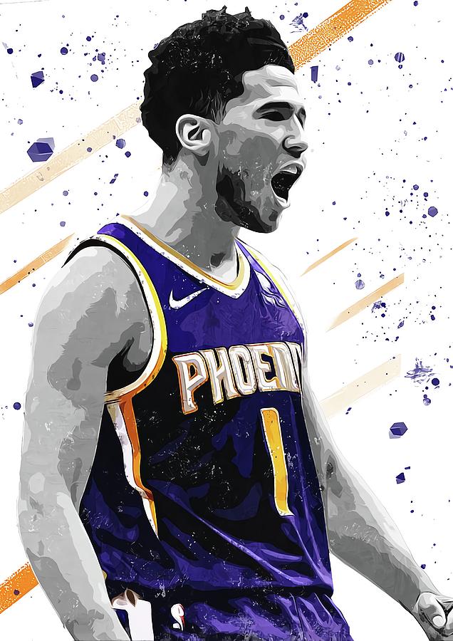 Devin Booker Digital Art by Timi Codi - Fine Art America