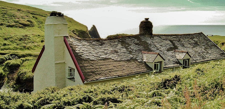 Devon Coastal Cottage Photograph by Richard Brookes