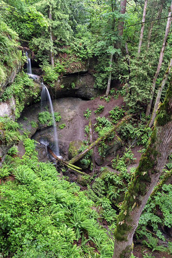 Devon Falls on a Spring Day Photograph by Michael Russell Devon Falls on a Spring Day Photograph by Michael Russell