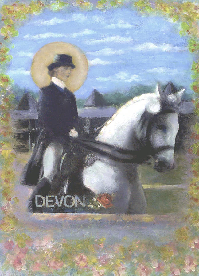 Devon Painting by Mary Ann Leitch