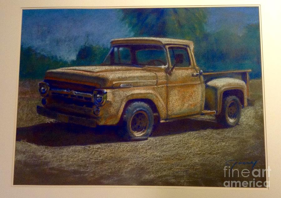 Dewey Truck Pastel by Gary Krejca - Fine Art America