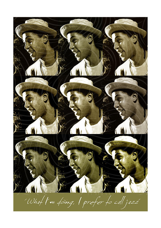John Coltrane Digital Art - Dexter Gordon - Music Heroes Series by Movie Poster Boy