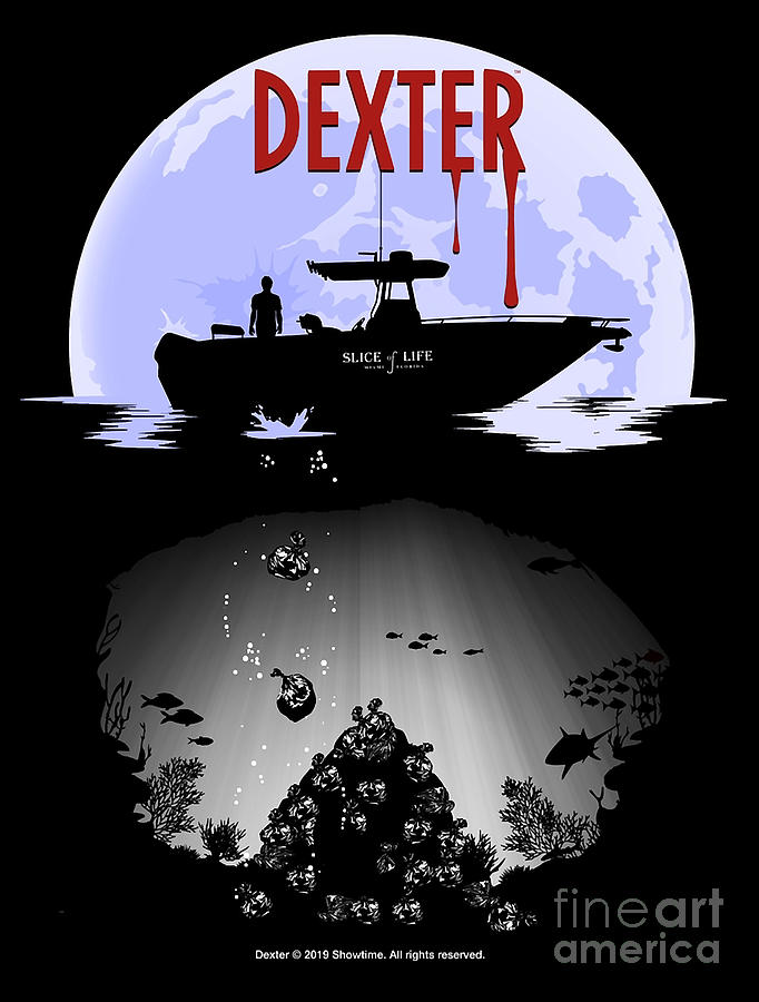 Dexter Slice Of Life Miami Florida III Poster Digital Art by Bui Thai