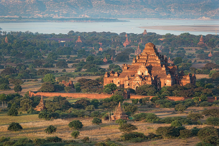 Dhammayangyi Temple Bagan Myanmar Photograph by Lindley Johnson