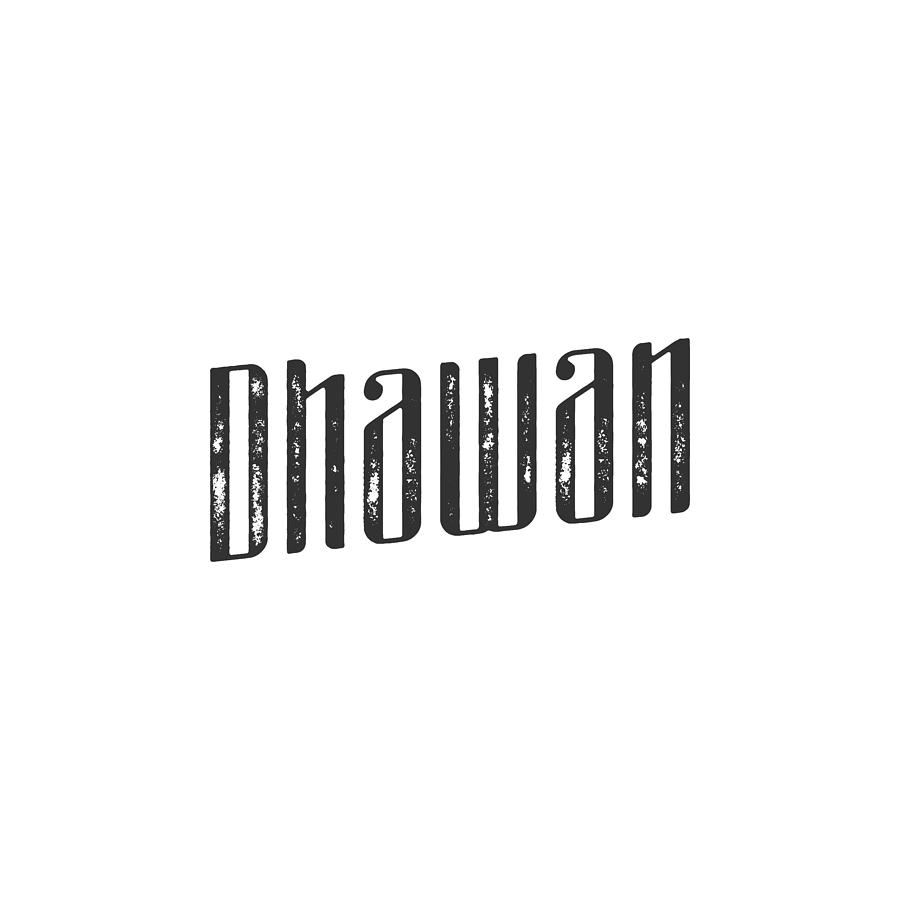 Dhawan Digital Art by TintoDesigns