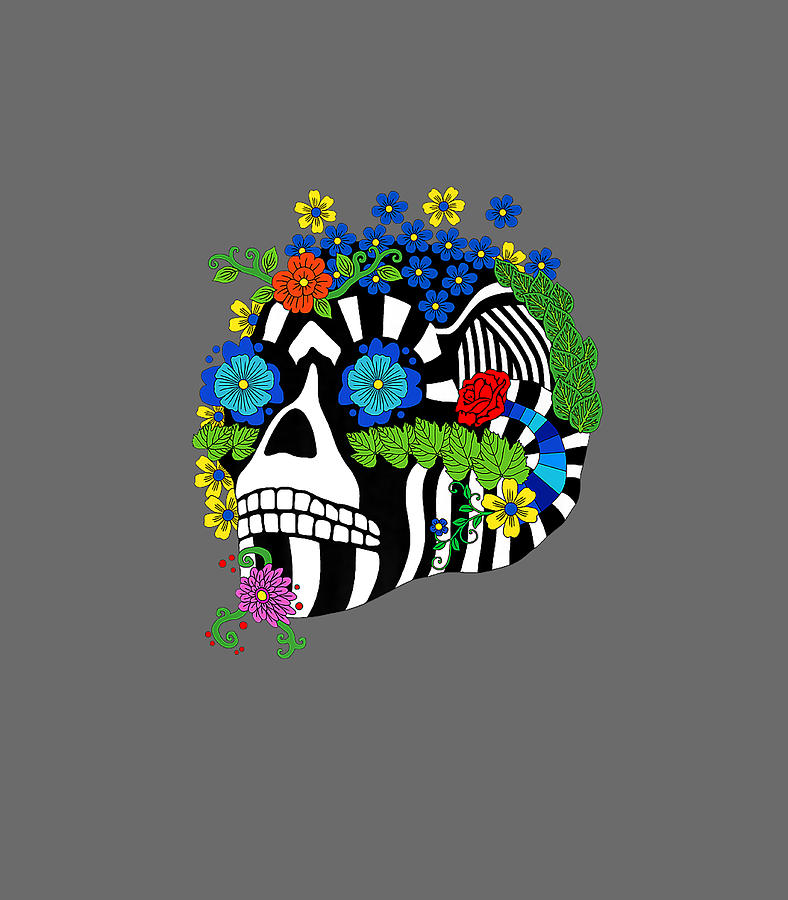 Dia De Los Muertos Day Of The Dead Floral Sugar Skull Premium Victoria Day Digital Art By Diwanu 9350