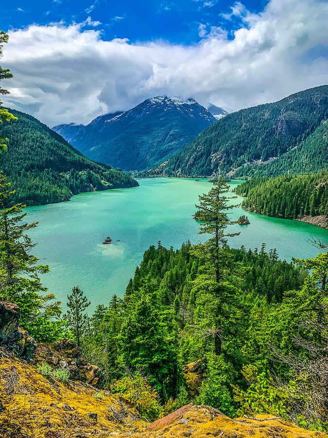 Diablo Lake Photograph by John Wyatt Worrel - Fine Art America