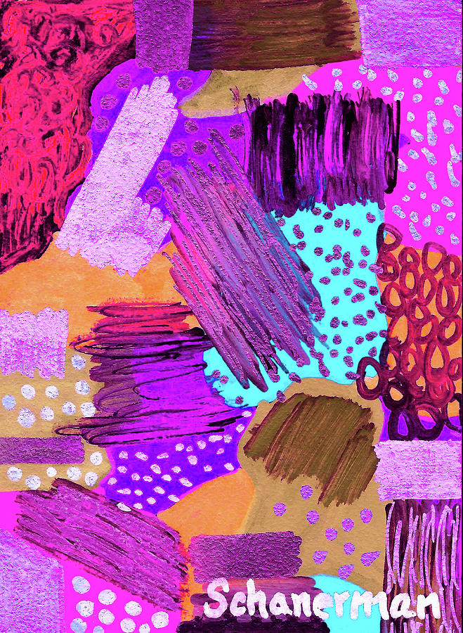 Dialogue With Painted Purpose Painting by Susan Schanerman Dialogue With Painted Purpose Painting by Susan Schanerman