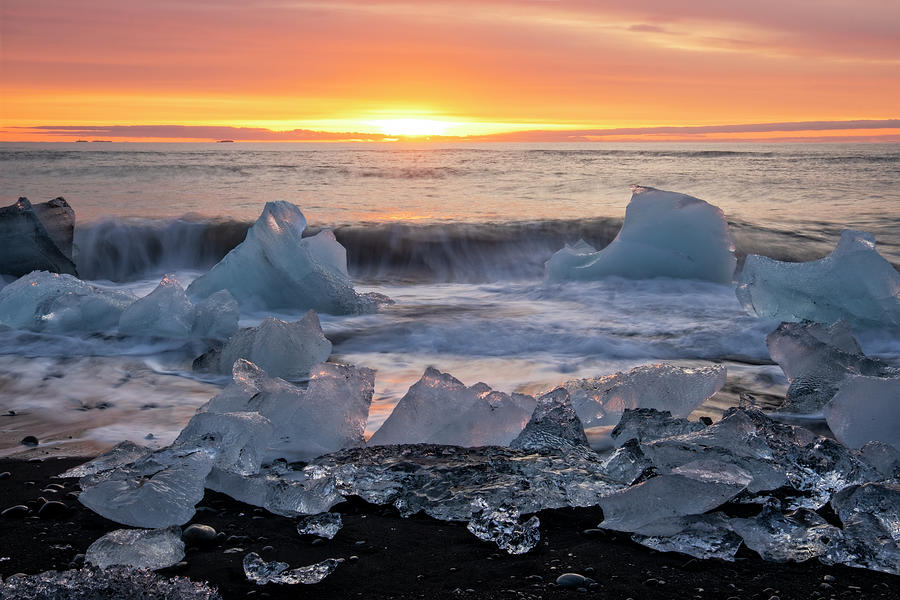 Diamond Beach Iceland Photograph by Catherine Reading