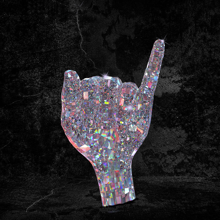 diamond-hand-art-asl-sign-i-digital-art-by-kate-pullen-fine-art-america