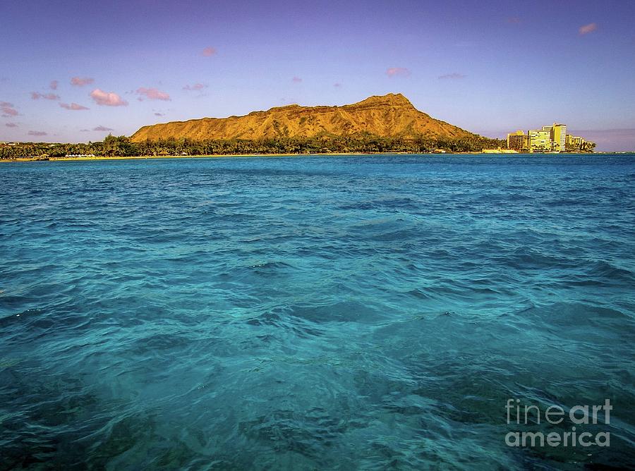 Honolulu Photograph - Diamond Head Crater - Ocean View by D Davila