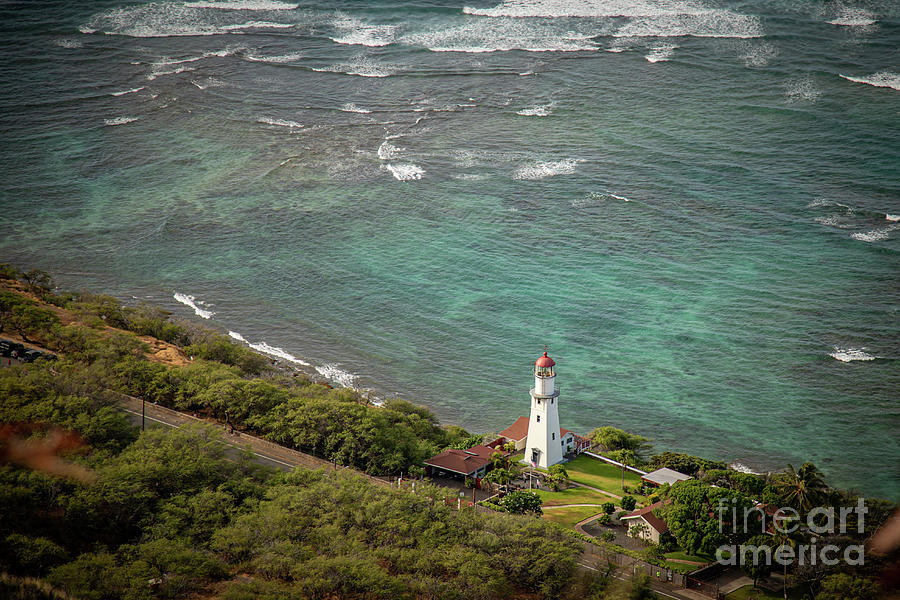 Diamond Head Lighthouse Photograph by Erin O'Keefe - Fine Art America