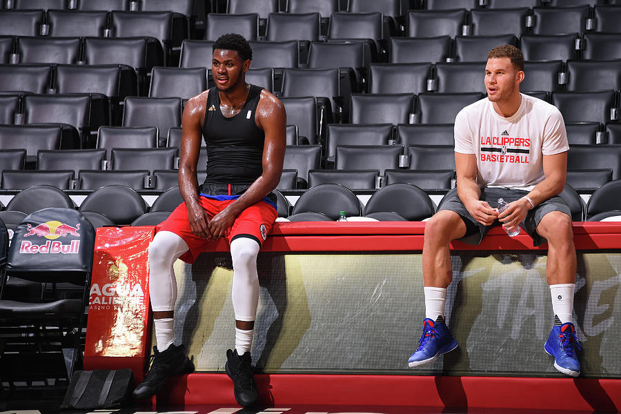 Diamond Stone and Blake Griffin Photograph by Juan Ocampo
