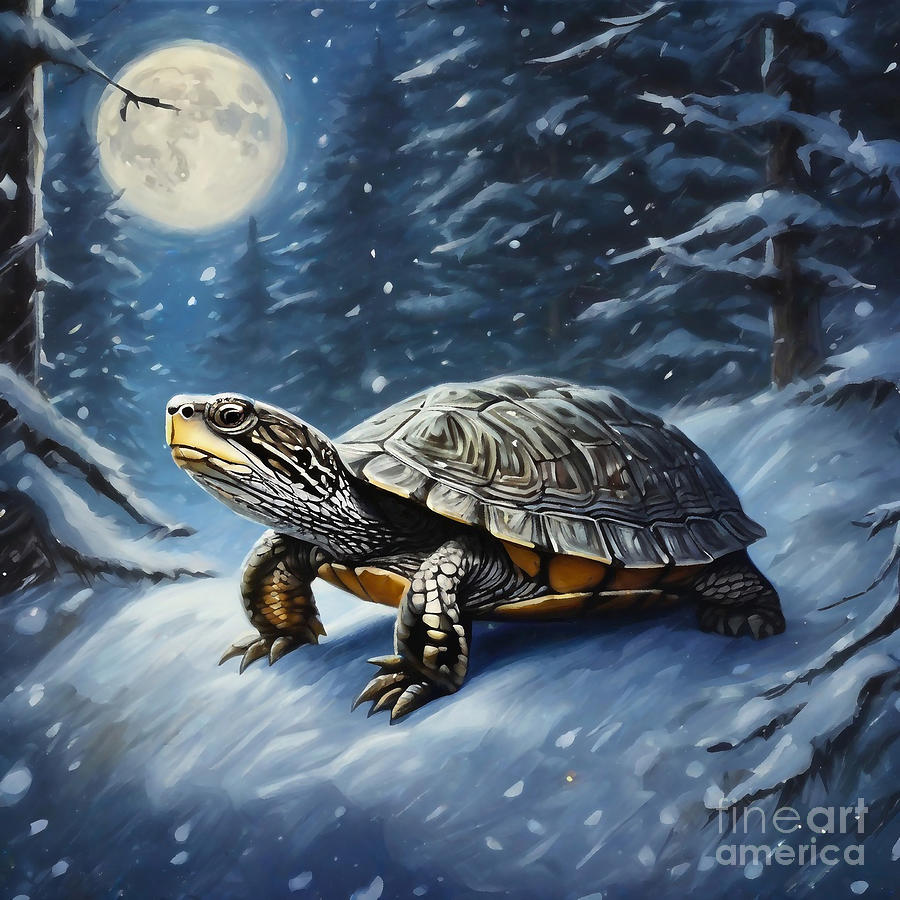 Diamondback Terrapin Drawing by Adrien Efren - Fine Art America