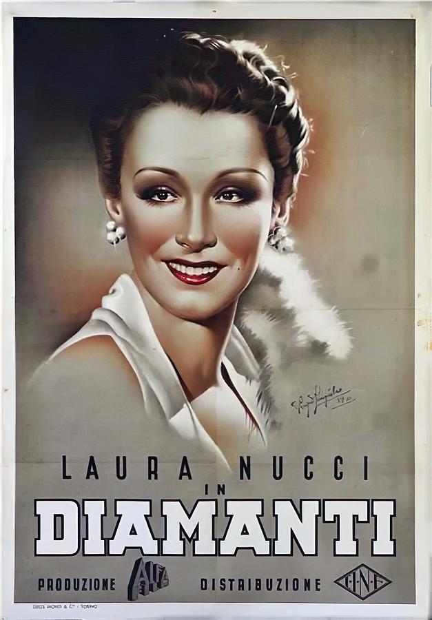 Diamonte, 1939 - art by Sergio Gargiulo Mixed Media by Movie World Posters