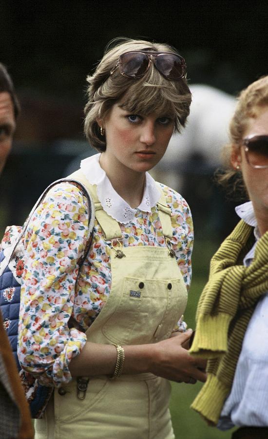 Diana At Polo Match Photograph by Anwar Hussein Diana At Polo Match Photograph by Anwar Hussein