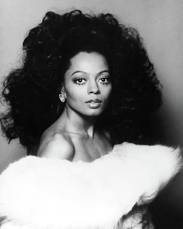 Diana Ross. Photograph by Album