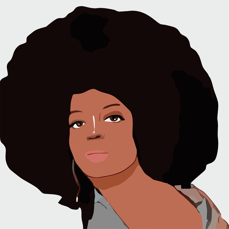 Diana Ross Cartoon Portrait 2 Digital Art by Ahmad Nusyirwan - Pixels