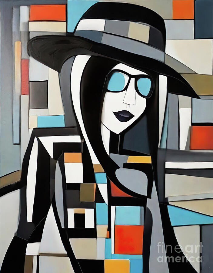Diane Keaton Digital Art - Diane Keaton abstract by Retro Movie Posters Diane Keaton Digital Art - Diane Keaton abstract by Retro Movie Posters