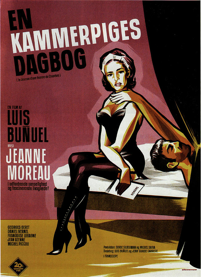 Diary of a Chambermaid, 1964 Mixed Media by Movie World Posters