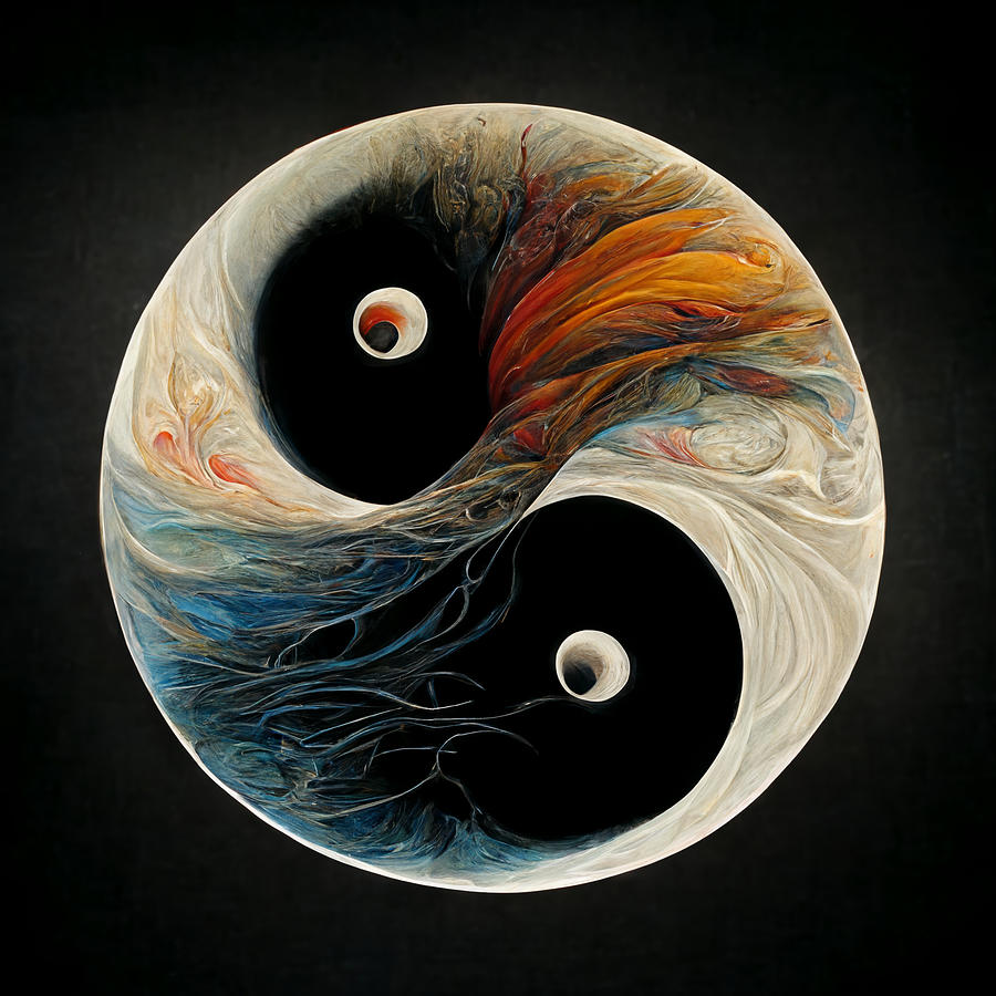 Dichotomy Of Ying And Yang Of The Universe Large Scale 8ca7ce56 46d1 ...