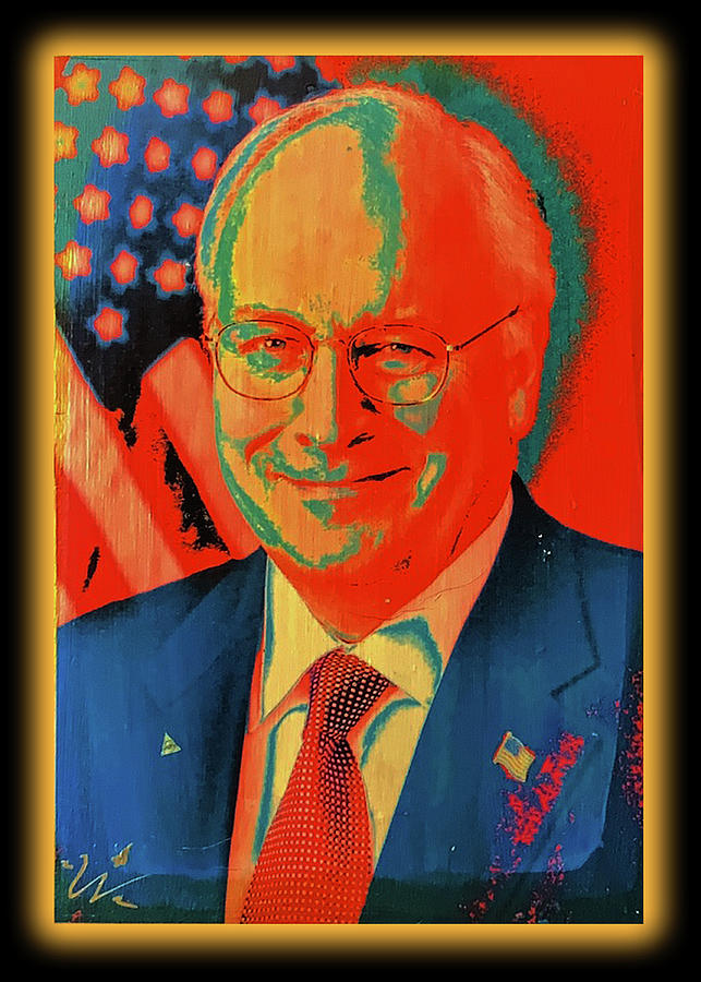 Dick Cheney Mixed Media by Wunderle
